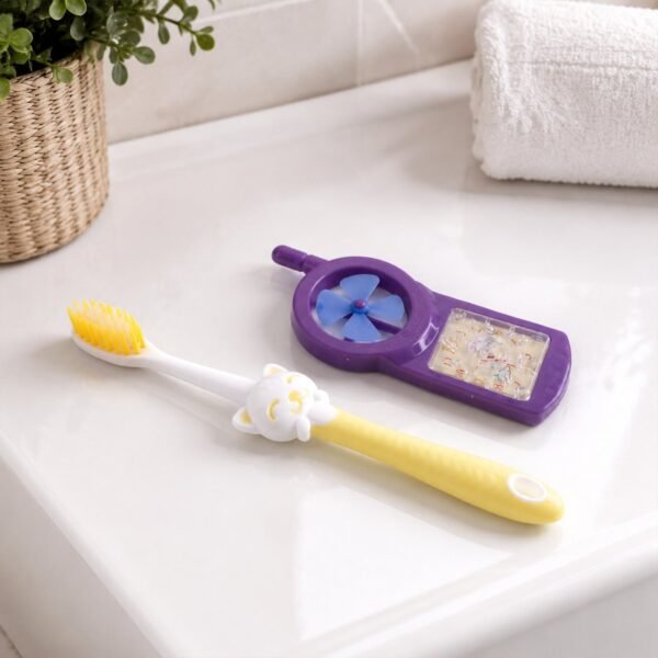 Kids Cartoon Toothbrush Set – Gentle & Fun Oral Care for Kids