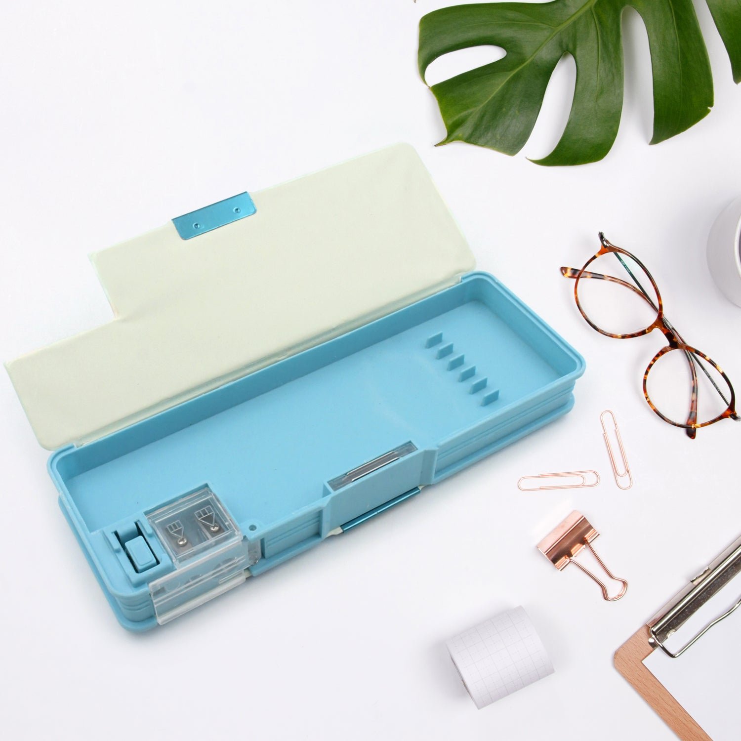 Kids Pencil Case – Dual Compartment Stationery Box | Deskrova