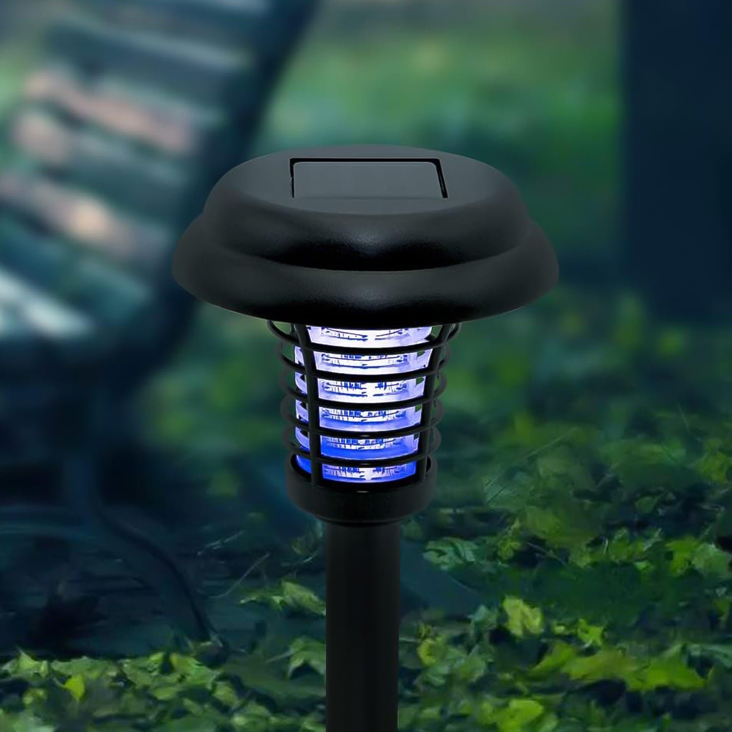 Solar Mosquito Trap – UV LED Garden Light (2 Pc) | Garden Vera