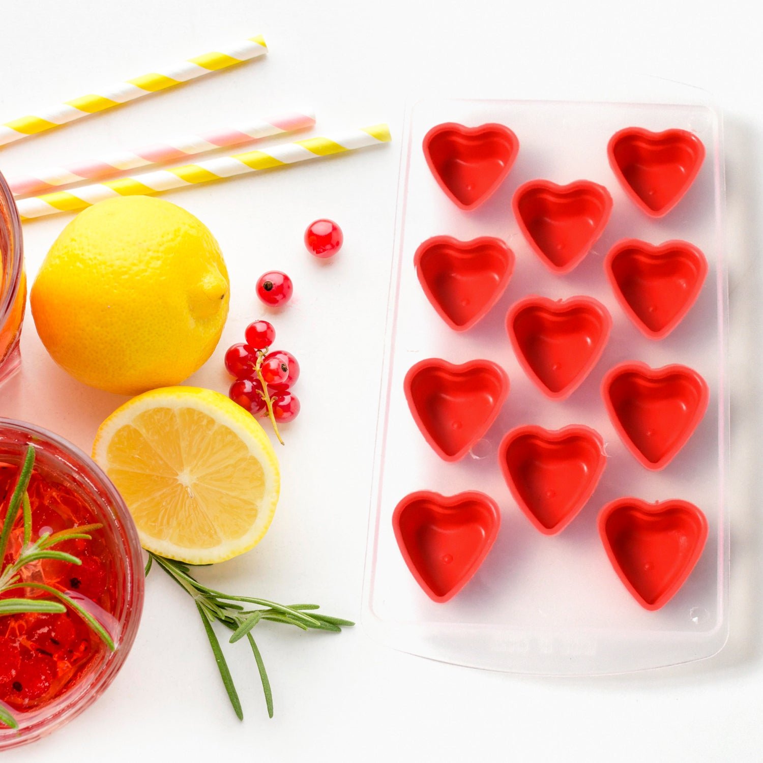 Silicone Ice Cube Tray – Multi Fruit Shapes, Flexible | Indo Glow