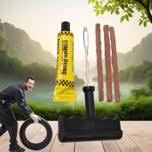 Tubeless Tyre Puncture Repair Kit – 5 Pc Emergency Set | Arrive Kit