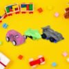 Pull Back Car Set – 12 Mini Vehicle Toys for Kids | Aditi