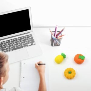 Fancy Erasers for Kids – 3D Mix Design Colorful Set | Writezo