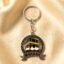 Makkah Design Metal Keychain – Elegant Islamic Accessory