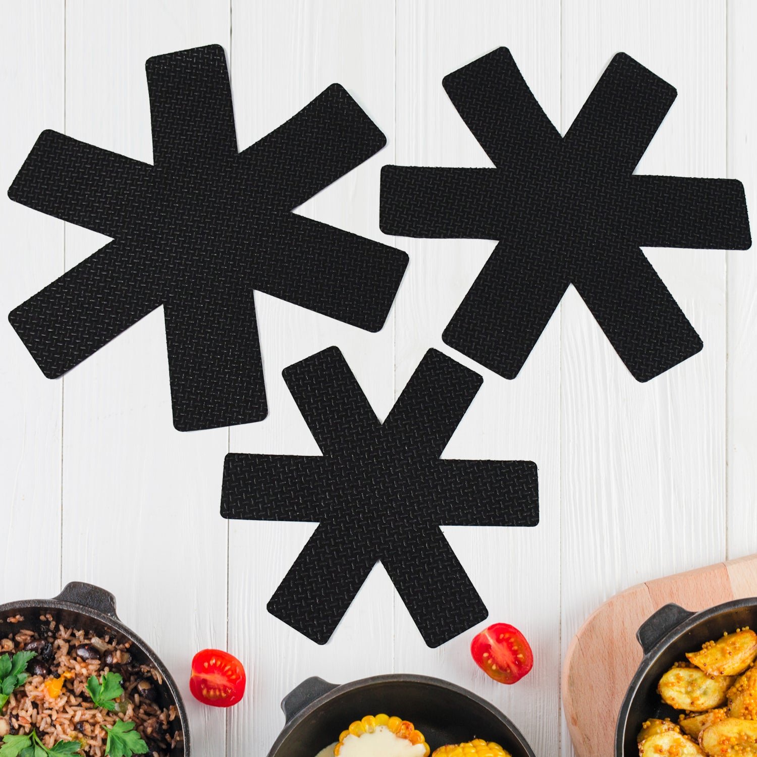 Felt Pots and Pans Protectors – Set of 3 Sizes | Bake & Dwell