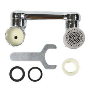 Water-Saving Faucet Filter – 1080° Rotating Aerator | Mist & Relax
