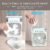 Portable Air Cooler Fan – Personal Cooling with 7-Color Light