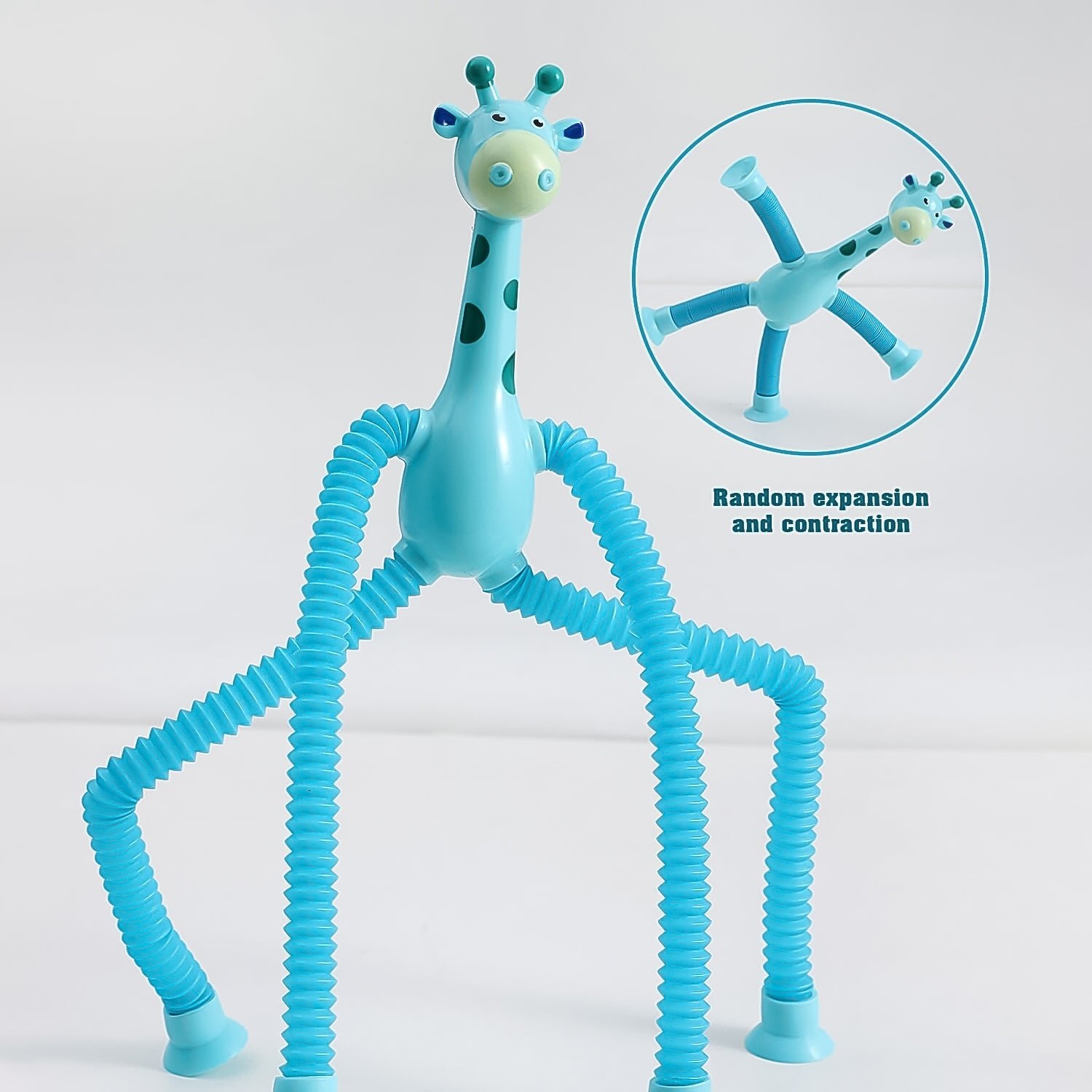 LED Giraffe Fidget Toy – Telescopic Suction Cup | Dollverse