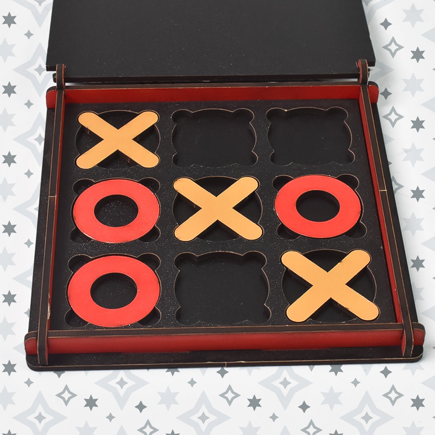 Tic Tac Toe Wooden Game – Brain-Boosting Fun for All Ages | Boardoria