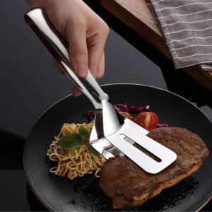 Cooking Tong – Multifunction Stainless Steel for Frying & BBQ | Quickslice