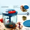Hand-Powered Vegetable Chopper – 1000ML Capacity for Fast Prep