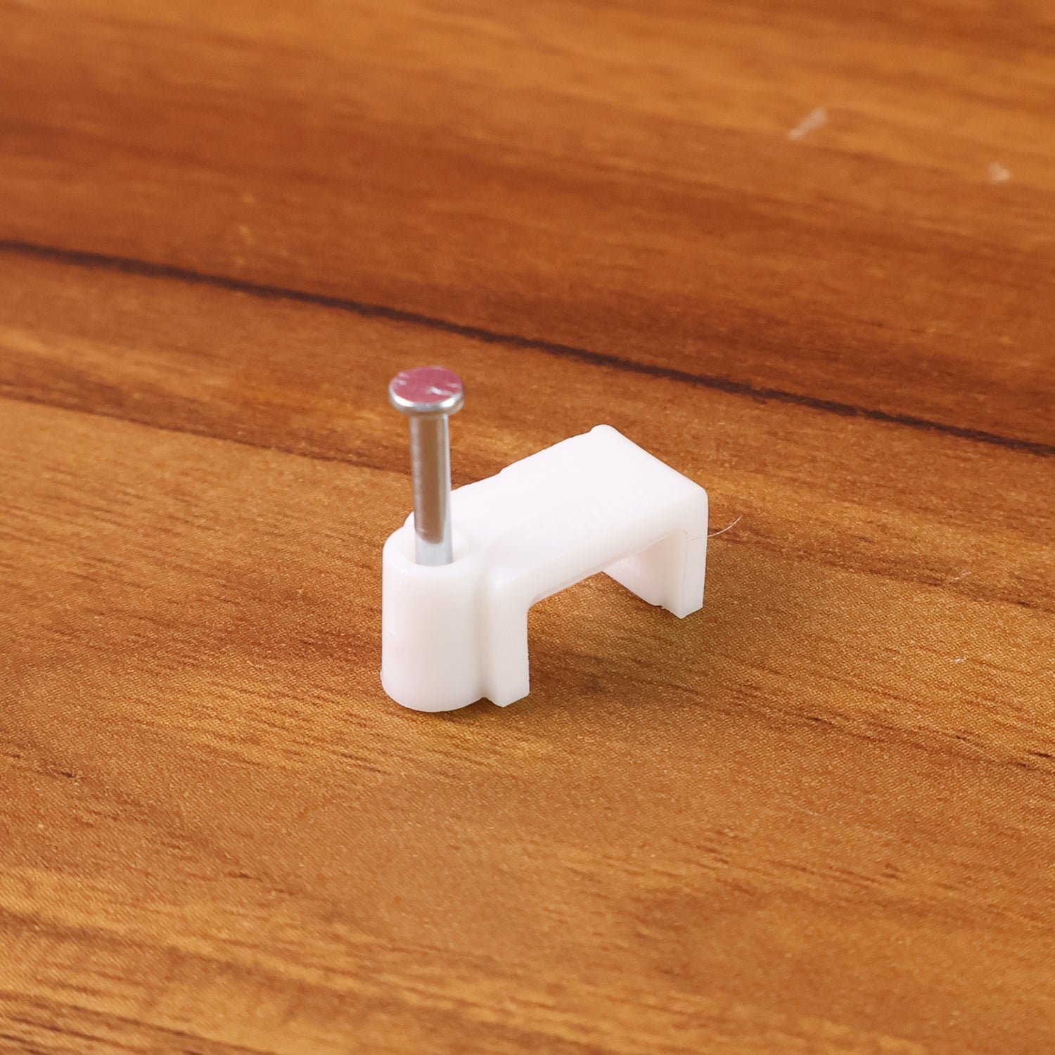 8mm Nail Cable Clips Set – Durable Plastic Wire Holders