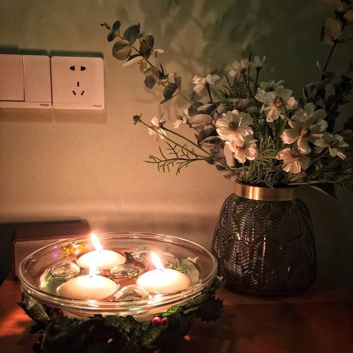 Floating Candle Holder – Romantic Table Decor | Styleva