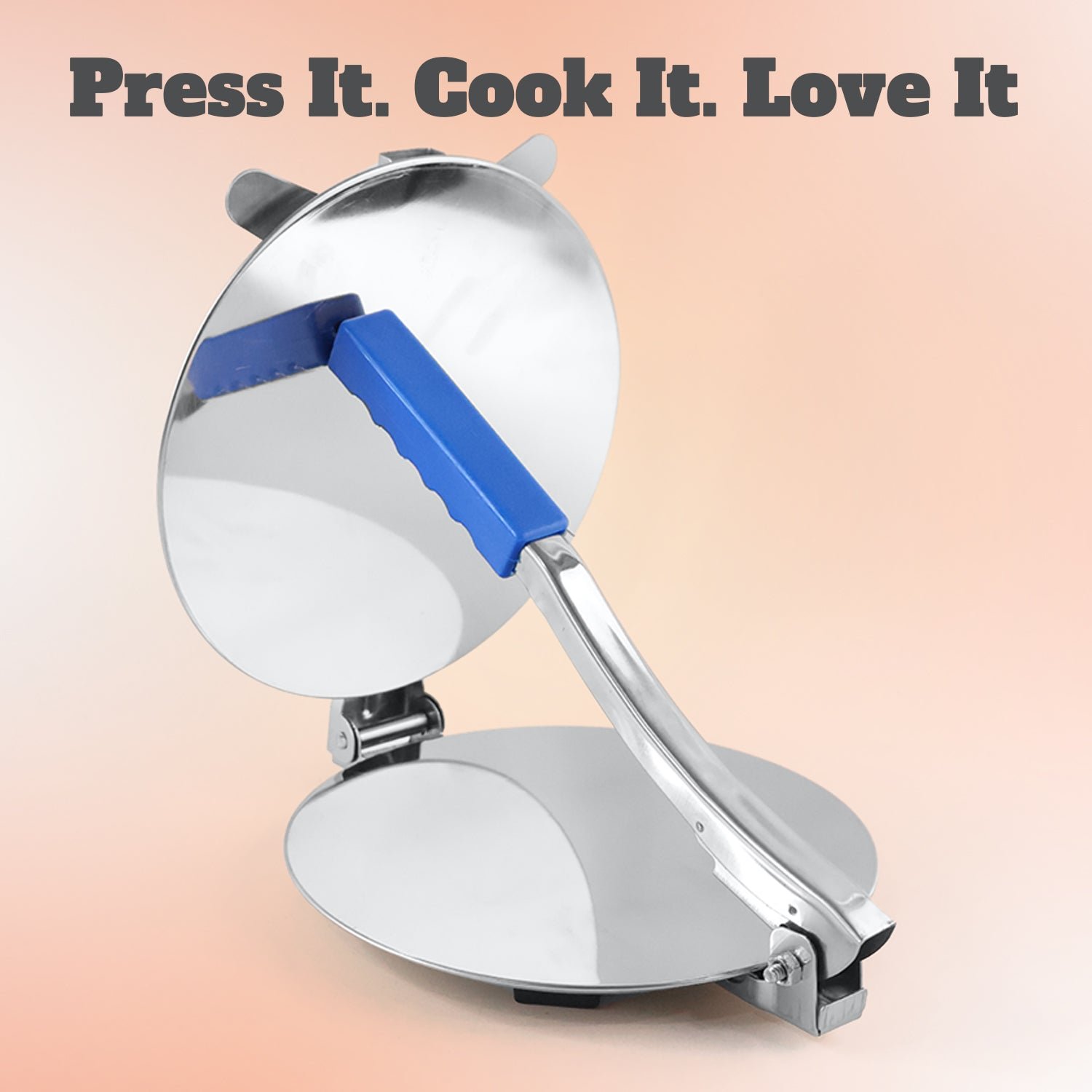 Puri Press Maker – Stainless Steel with Non-Slip Handle | Styleva