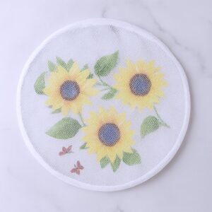 Sunflower Mesh Fan Cover – Dust Protection & Stylish Fit