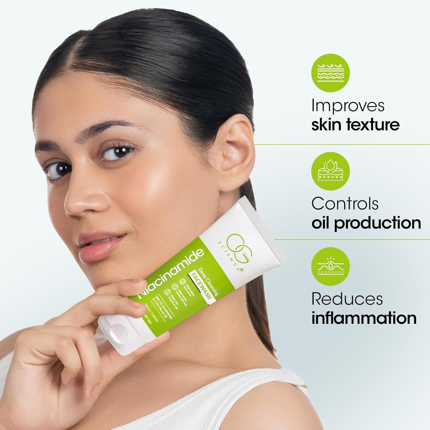 Niacinamide Deep Cleansing Facewash – Acne Mark Reduction