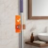 Wall Mounted Mop Holder – Space-Saving Cleaning Tool Organizer
