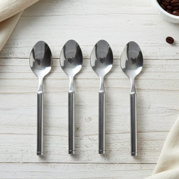Stainless Steel Dinner Spoon Set – Durable, Elegant & Reusable