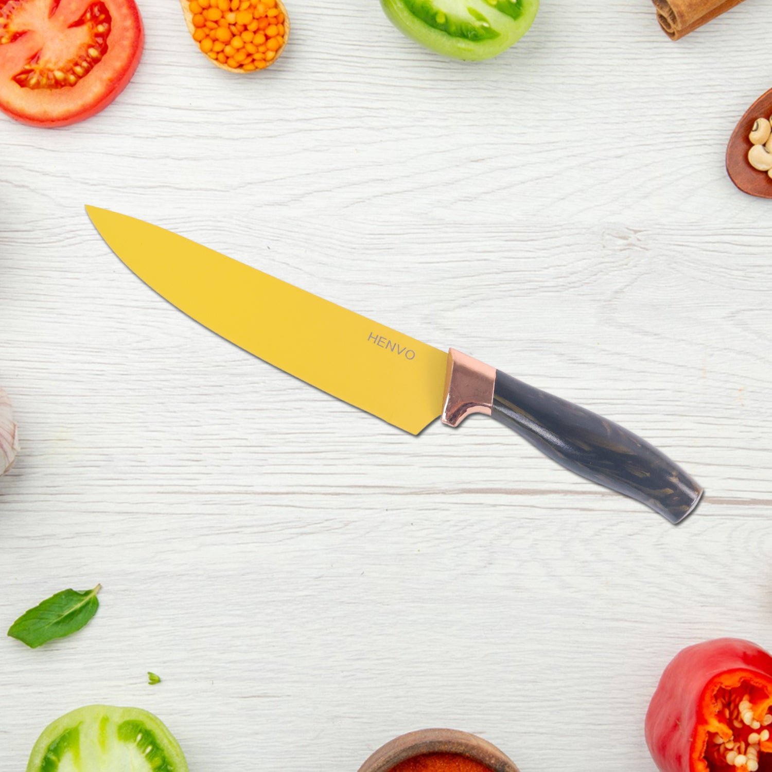 Professional Kitchen Knife Set – 6-Piece Stainless Steel Blades