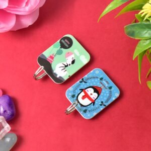 Self-Adhesive Cartoon Hooks – Strong 3 Kg Hold, 2 Pc Set