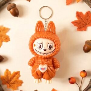 Face Changing Cartoon Keychain Toy – 3 Fun Expressions