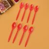 Reusable Plastic Spoons Set of 8 – Durable & Lightweight Dining