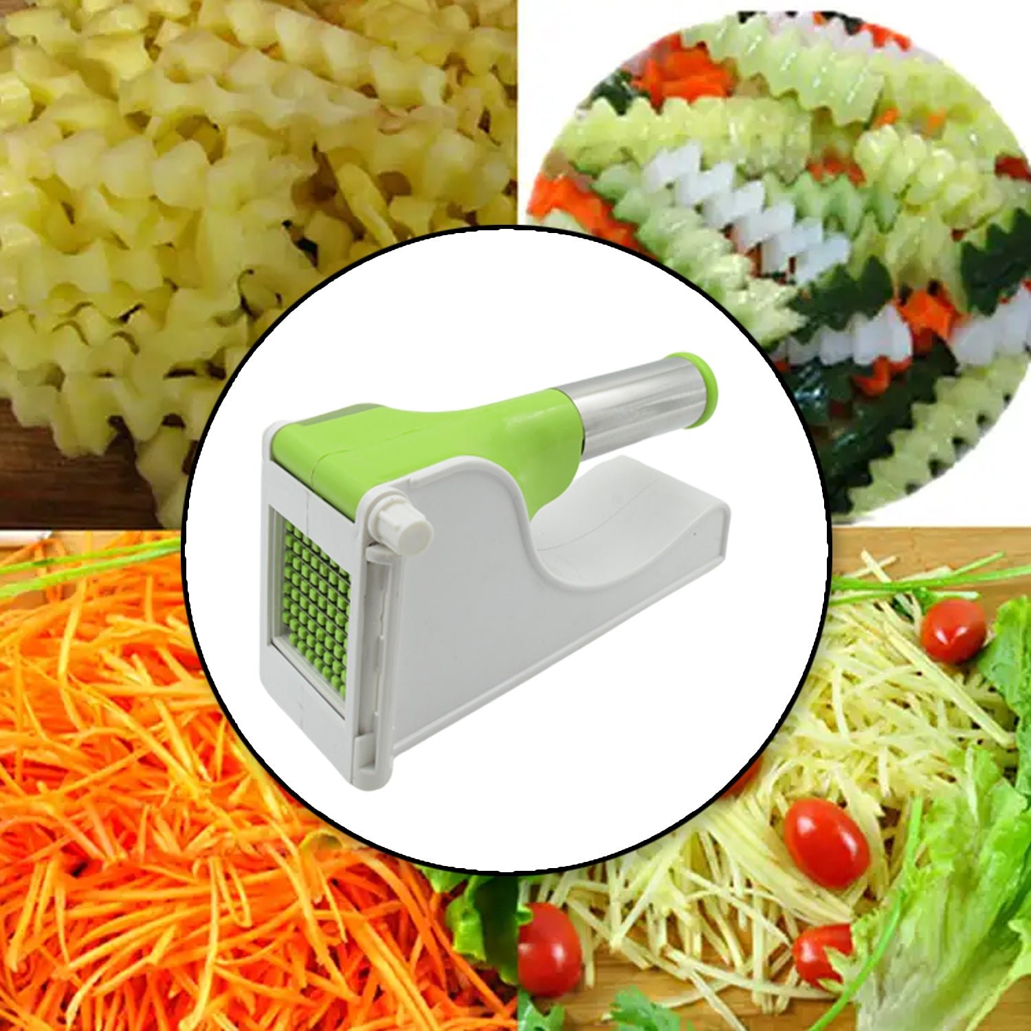 French Fry Chipser – Virgin Plastic Potato Slicer | ChefAura