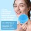 Silicone Sonic Facial Cleansing Brush – Gentle Deep Pore Cleanser