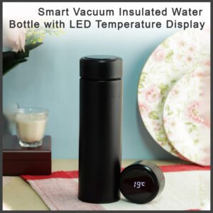 Smart Temperature Flask – Double Wall Steel Bottle | Tidy Table