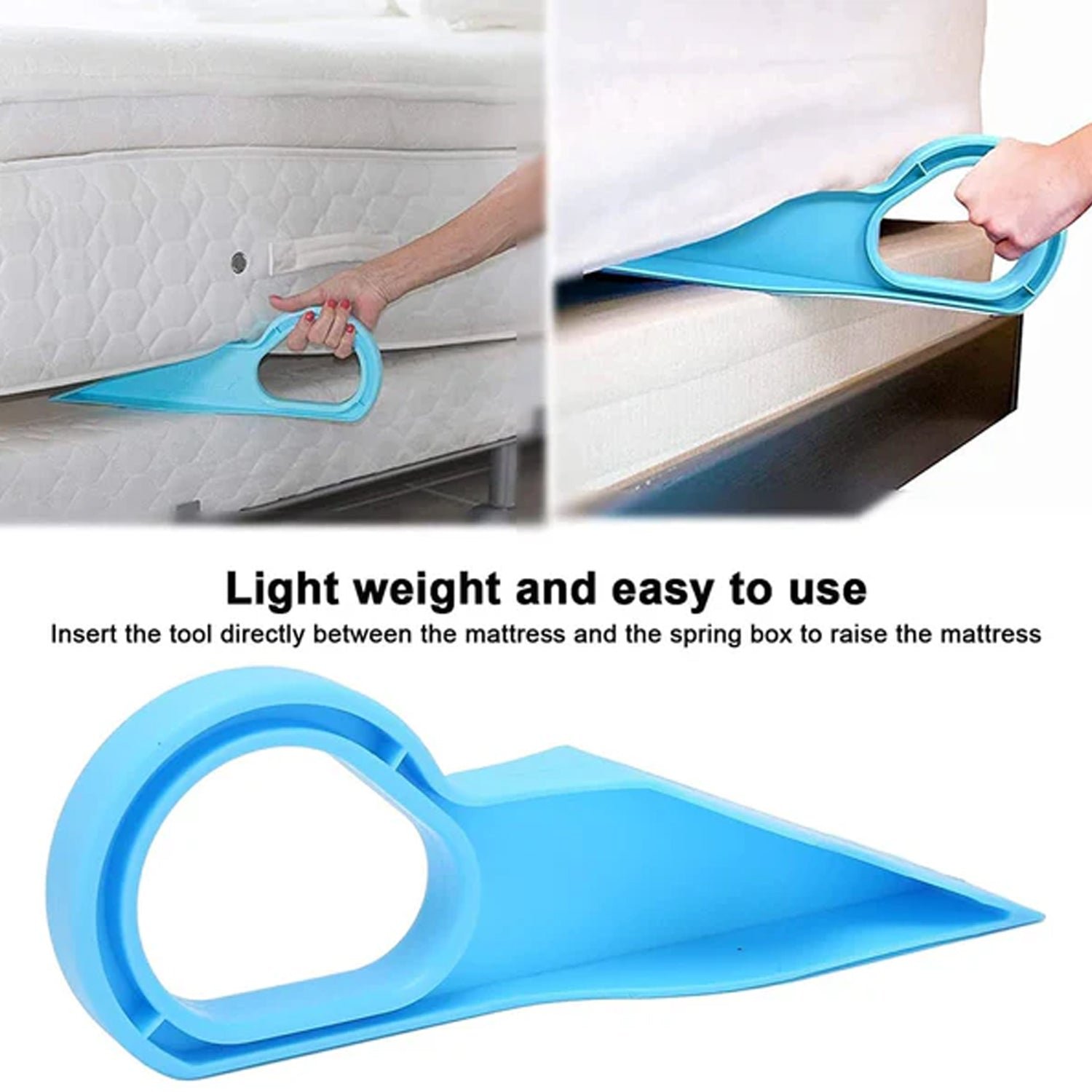 Mattress Lifter Tool – Ergonomic 23cm for Easy Bed Sheet Change
