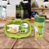 Leak-Proof Lunch Box Set – 3 Compartment with Bottle | Lunchie Bunchie