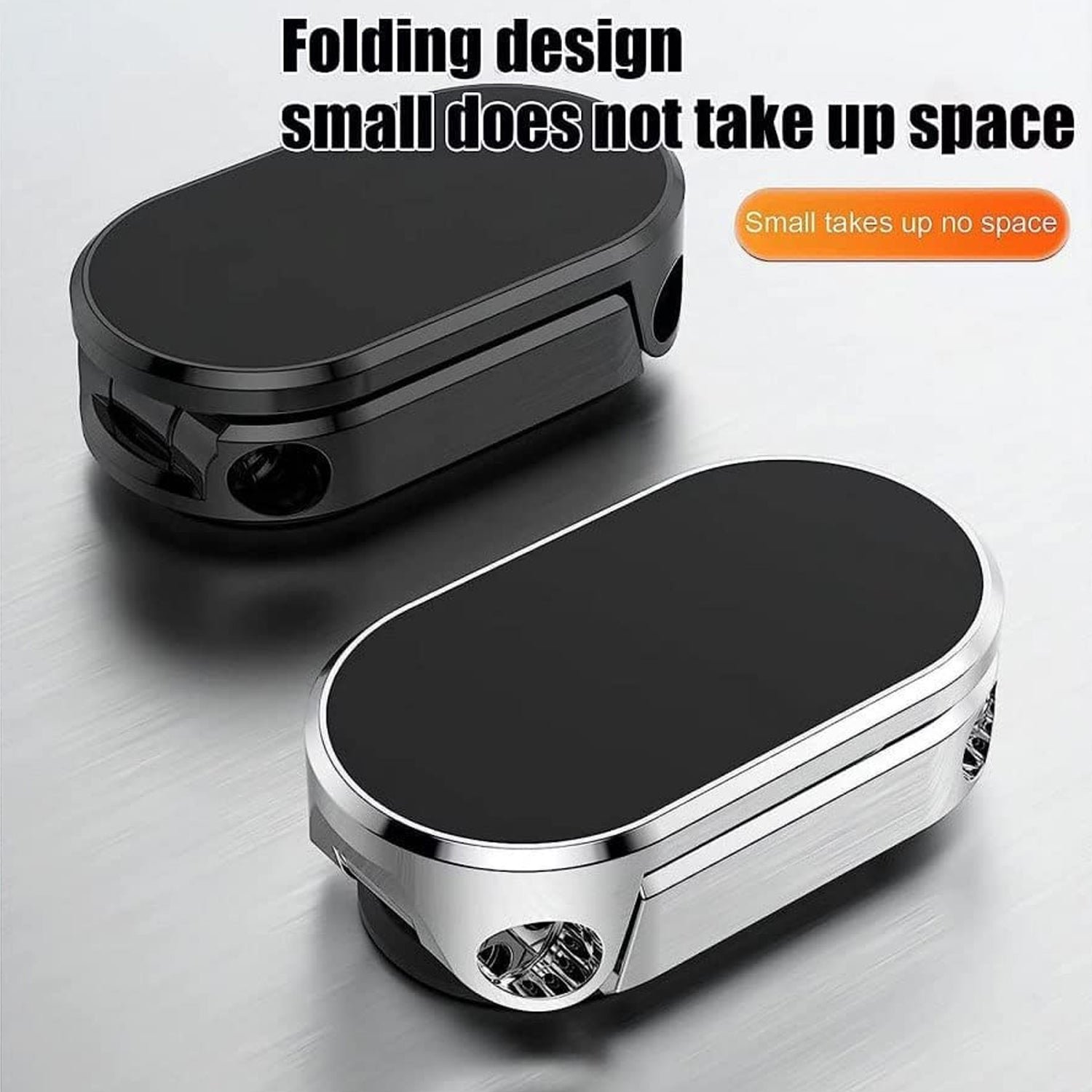 Magnetic Car Phone Holder – 360° Rotating Metal Mount |