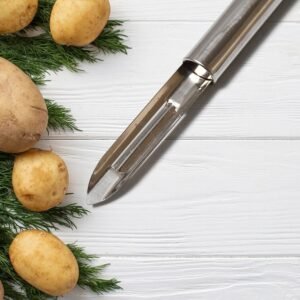 Stainless Steel Peeler Set – 12-Piece Multi-Purpose | Quickslice