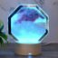 LED Moving Sand Art Table Lamp – Soothing Color-Changing Decor