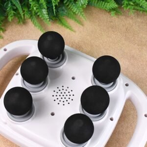 Massage Gun for Pain Relief – 6 Heads Deep Tissue Massager | FitFuzion