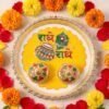 Traditional Kumkum Pooja Thali Set for Puja Rituals and Festivals (1 Pc)