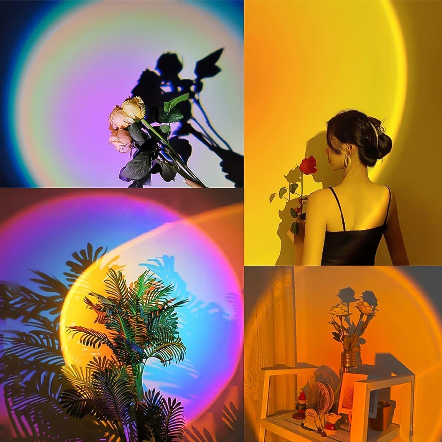 Sunset Projection Lamp – Multi-Color LED Light | Indo Glow