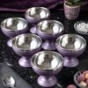 Stainless Steel Dessert Bowl Set – Elegant & Durable Serving Cups