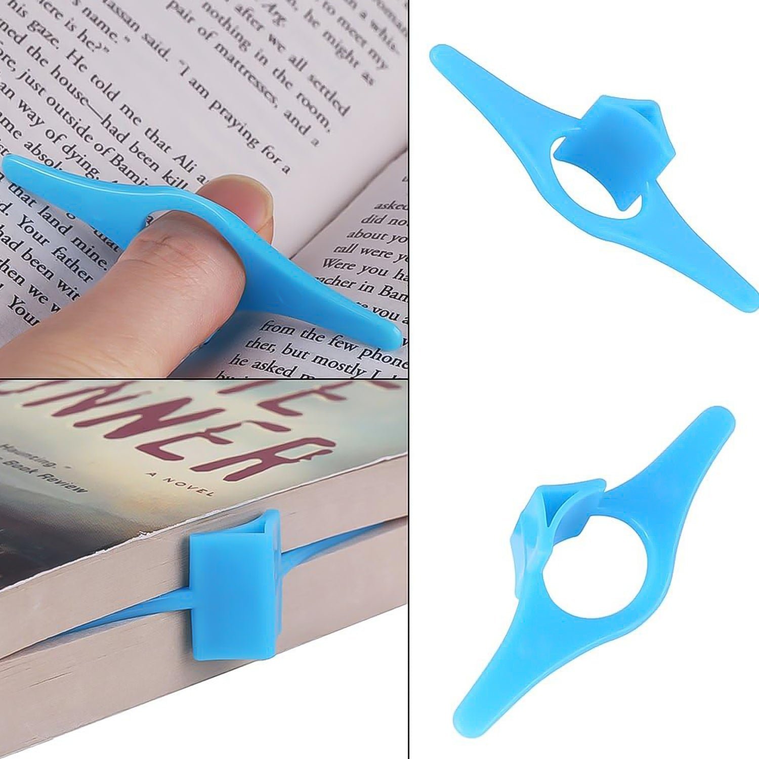 Thumb Book Support – Comfortable Reading Aid & Page Holder | worko
