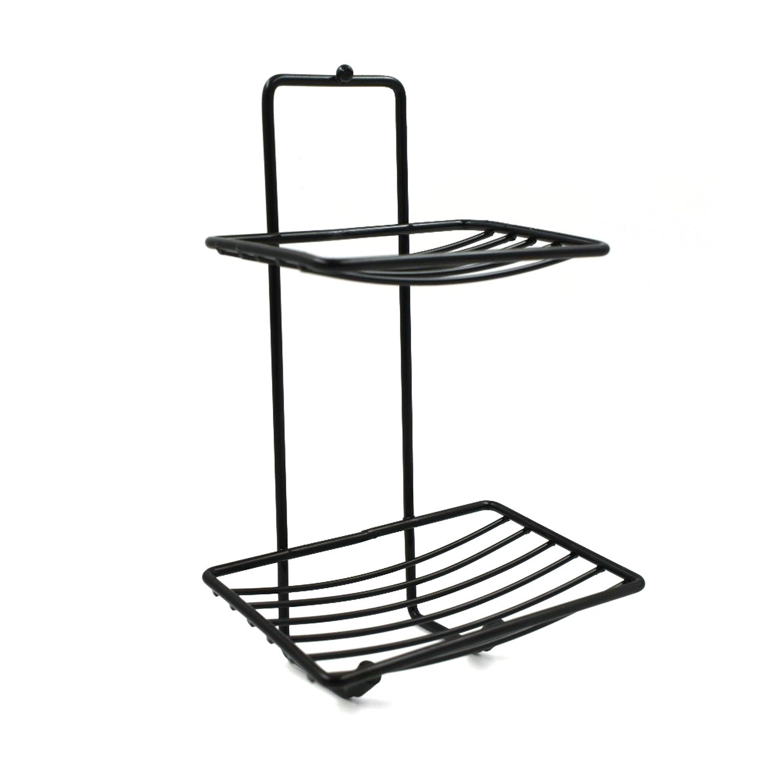 Stainless Steel Soap Rack – 2-Tier Bathroom Organizer | FreshAura