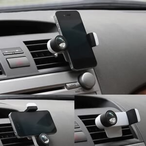 Car Phone Holder 180° Rotating – Universal Auto Mount with Gravity Grip