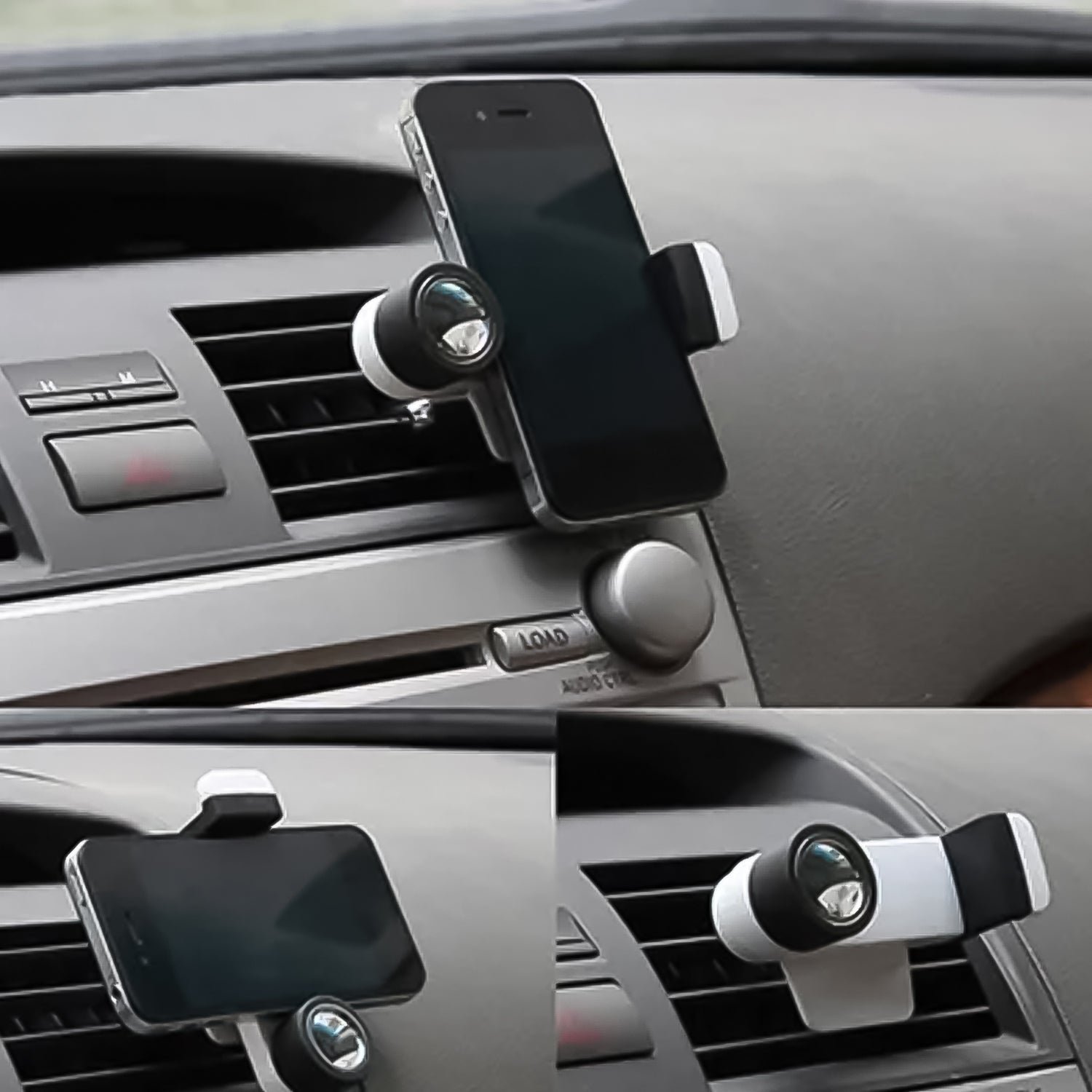 Car Phone Holder 180° Rotating – Universal Auto Mount with Gravity Grip