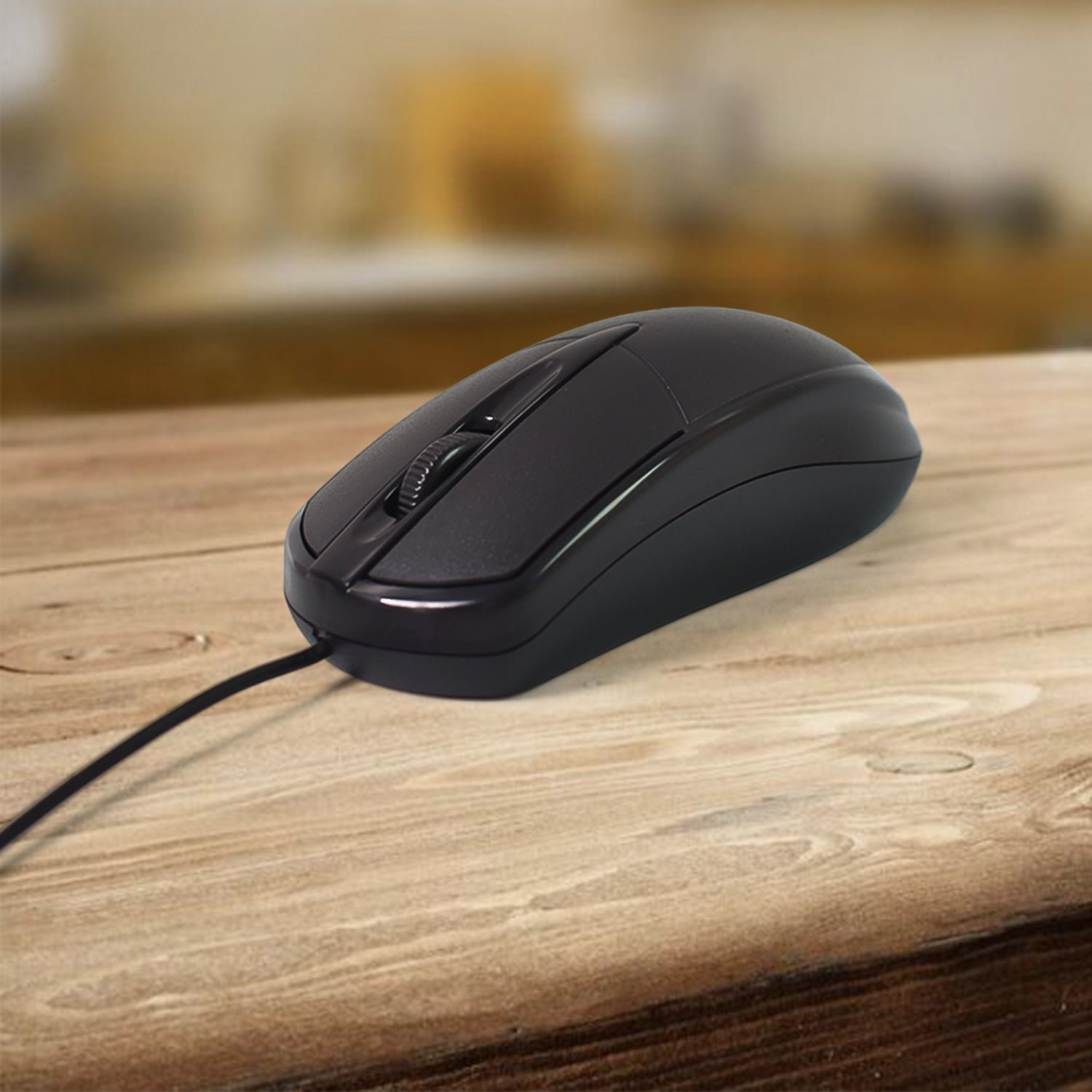 Wired Keyboard Mouse Combo – Ergonomic USB Set | Wiregenix