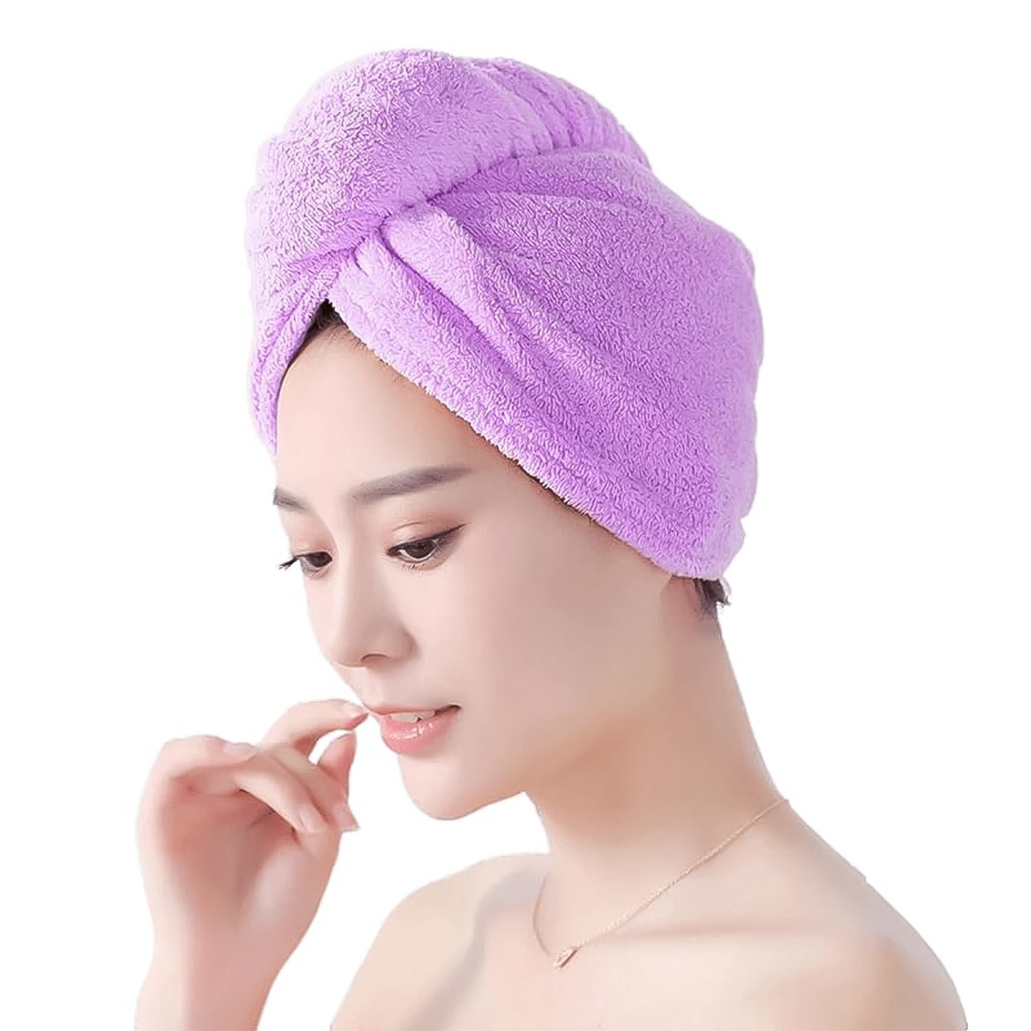 Microfiber Hair Drying Towel – Super Absorbent & Quick Dry | VelvaBloom