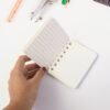 Mini Spiral Bound Pocket Notebook – Compact Artistic Writing Diary