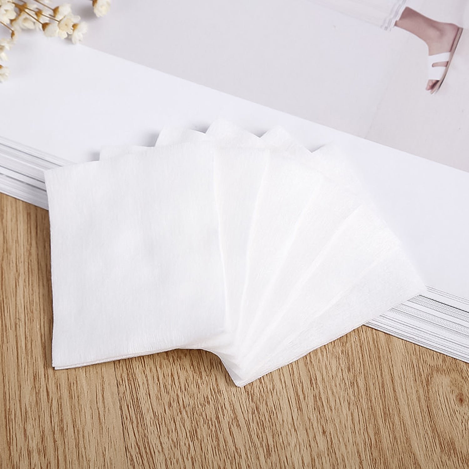 Cotton Makeup Remover Pads – Soft & Durable 40 Pack | BeautyBare