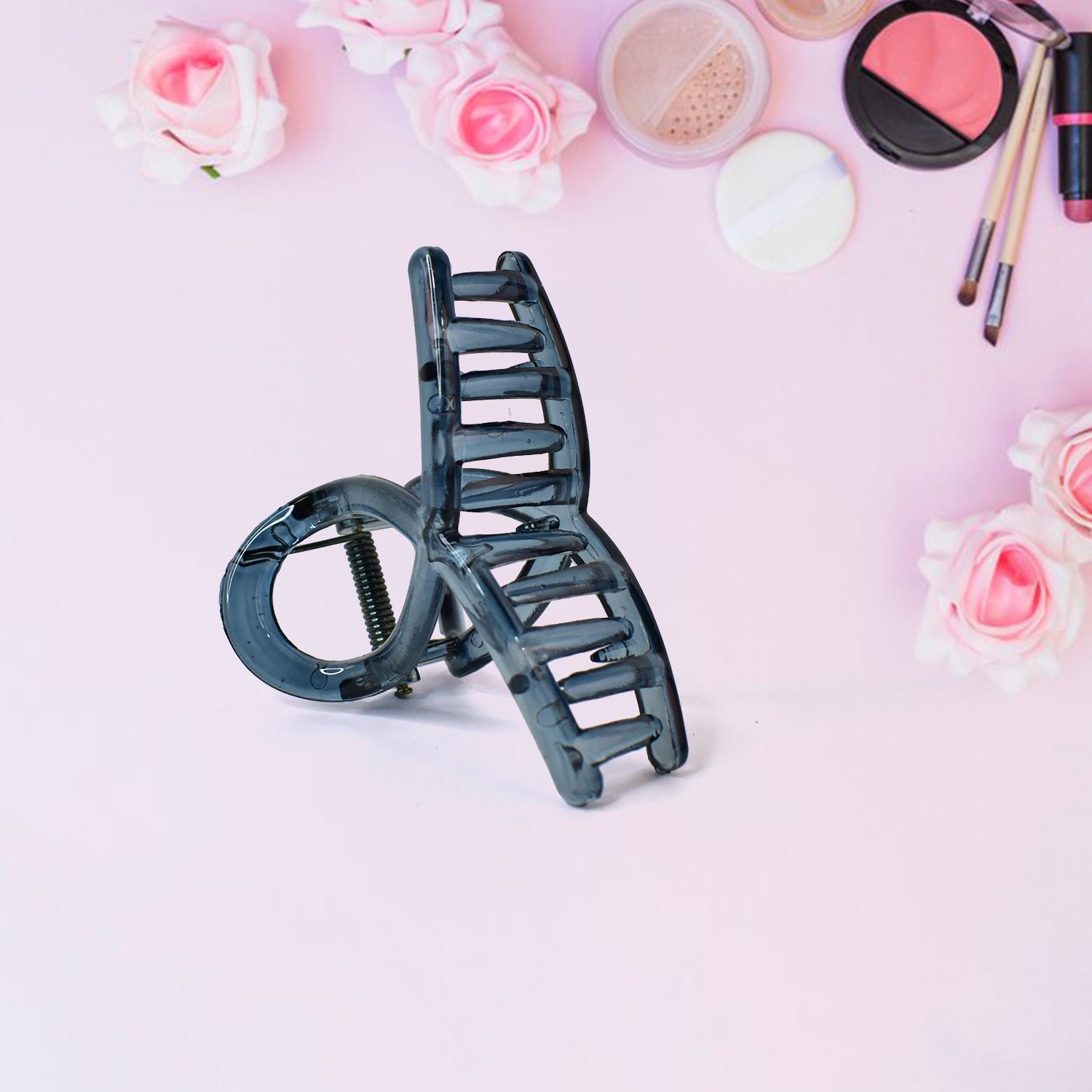 Matte Plastic Hair Clamp – Durable Firm Grip for All Hair Types