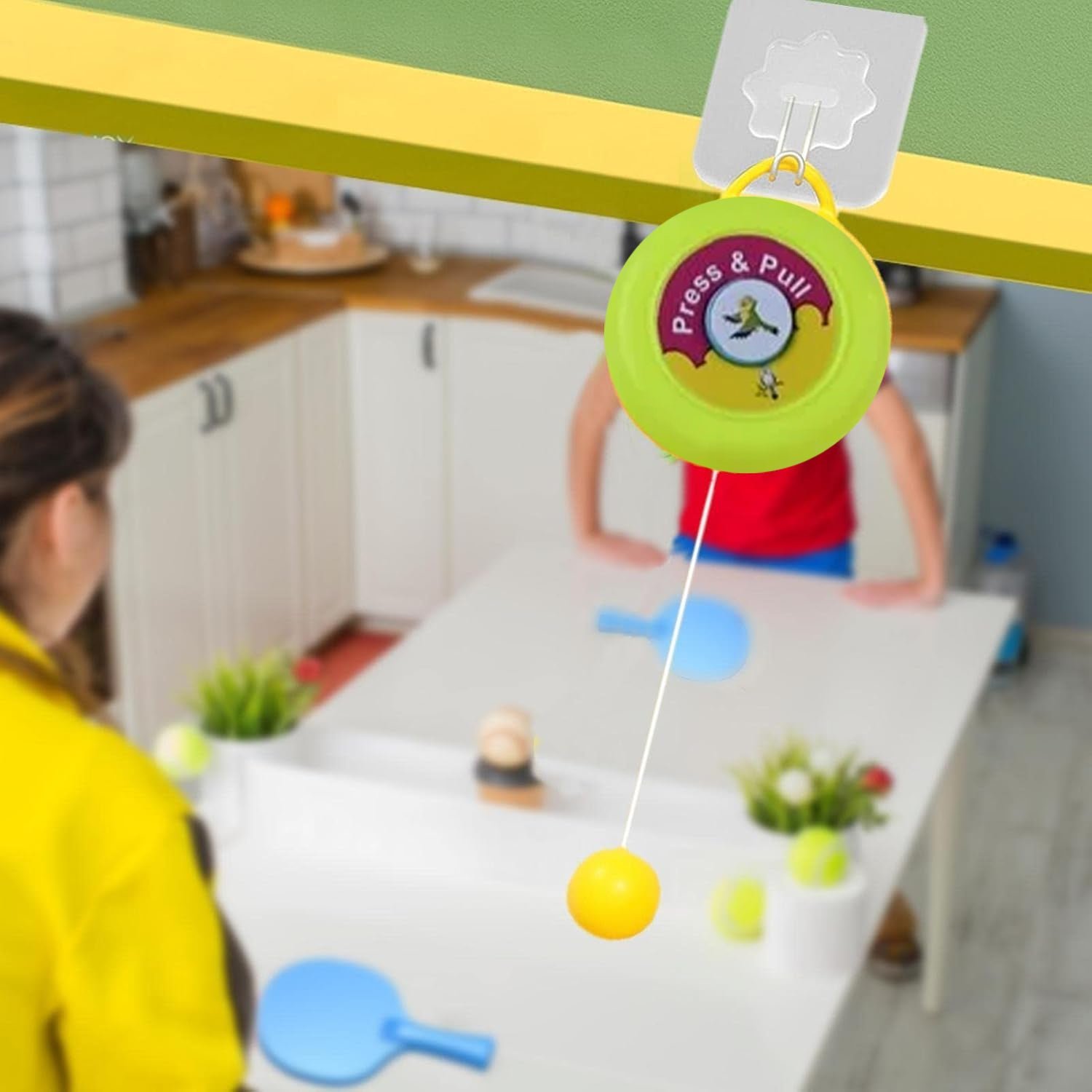 Portable Table Tennis Kit – Indoor Self-Training Set | Dollovia