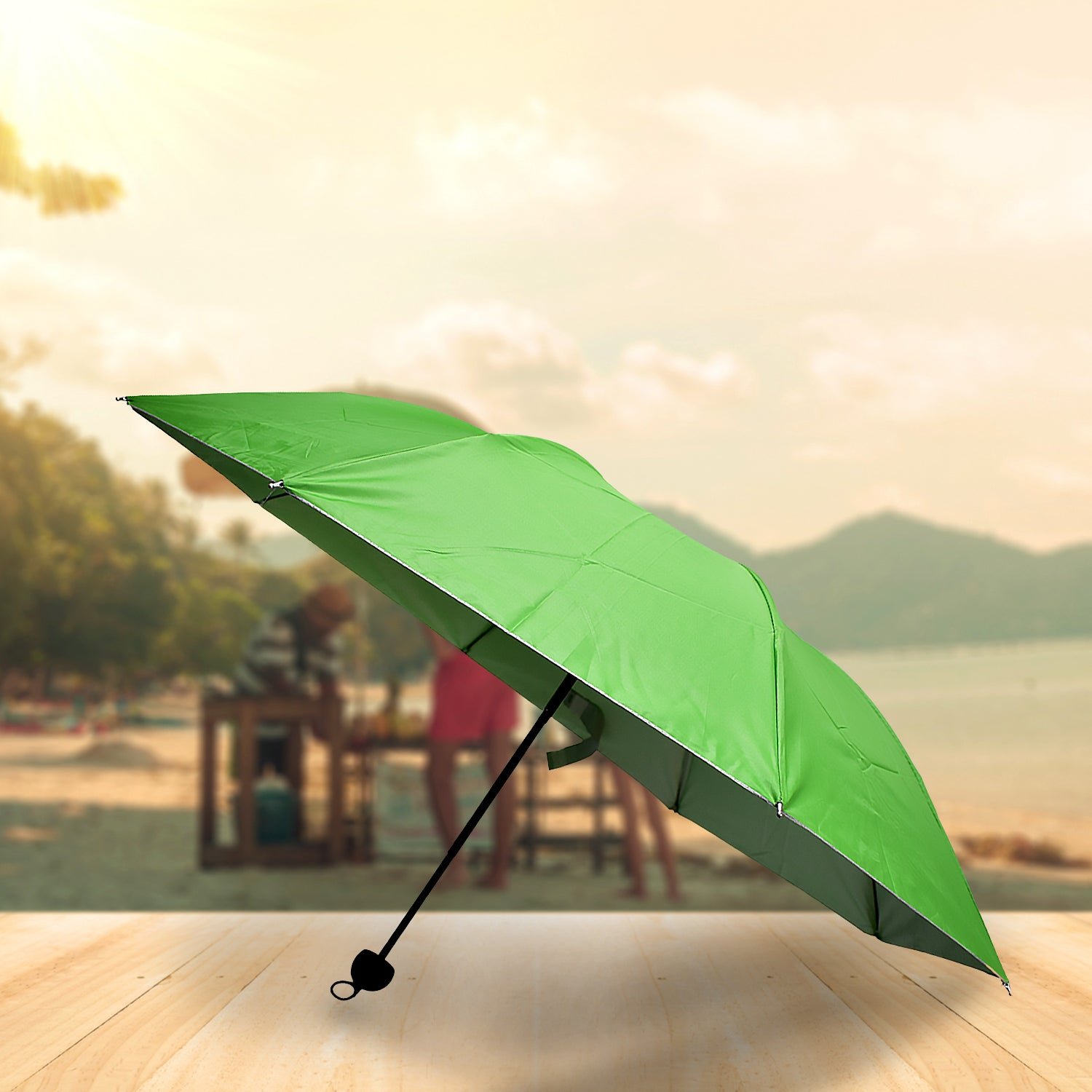Foldable UV Umbrella – Compact Sun & Rain Protection