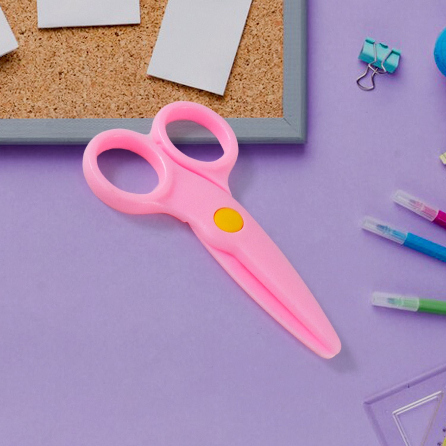 Child-Safe Plastic Scissors Set – Toddler Arts & Crafts | Craftily